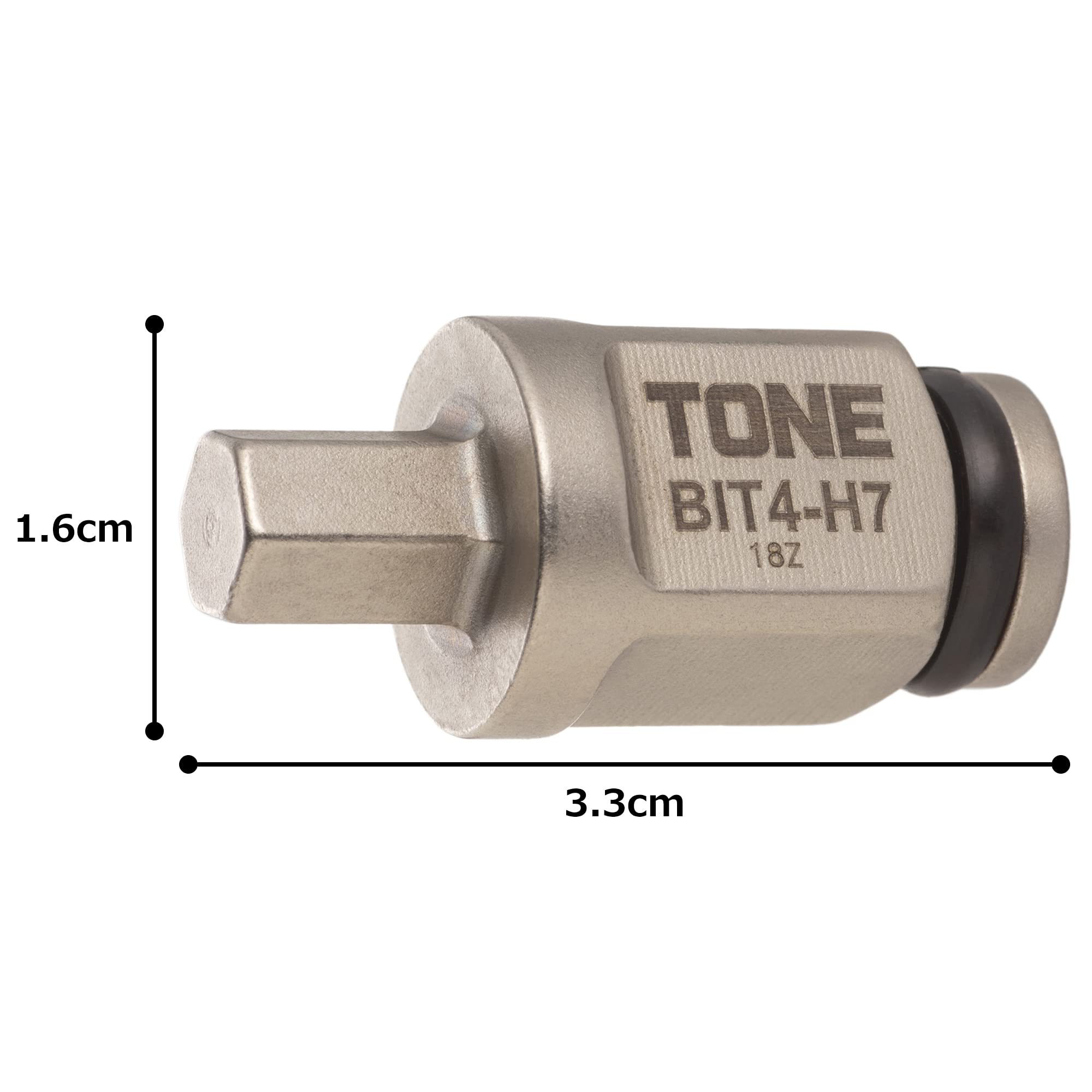 토네 BIT4-H07 7mm 육각 비트 소켓 이미지 4