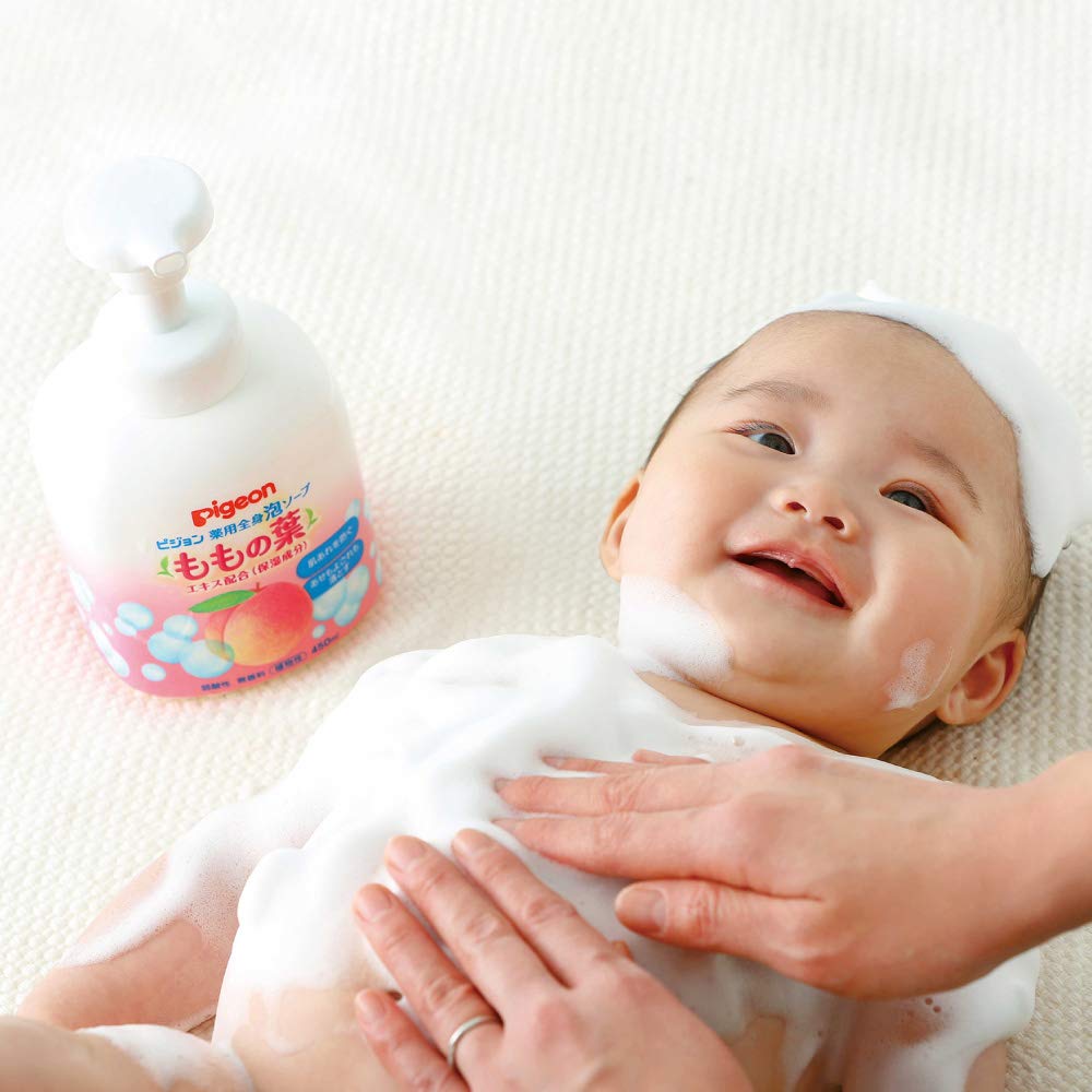 피죤 모모노하 전신 거품 비누 리필 400ml 이미지 2