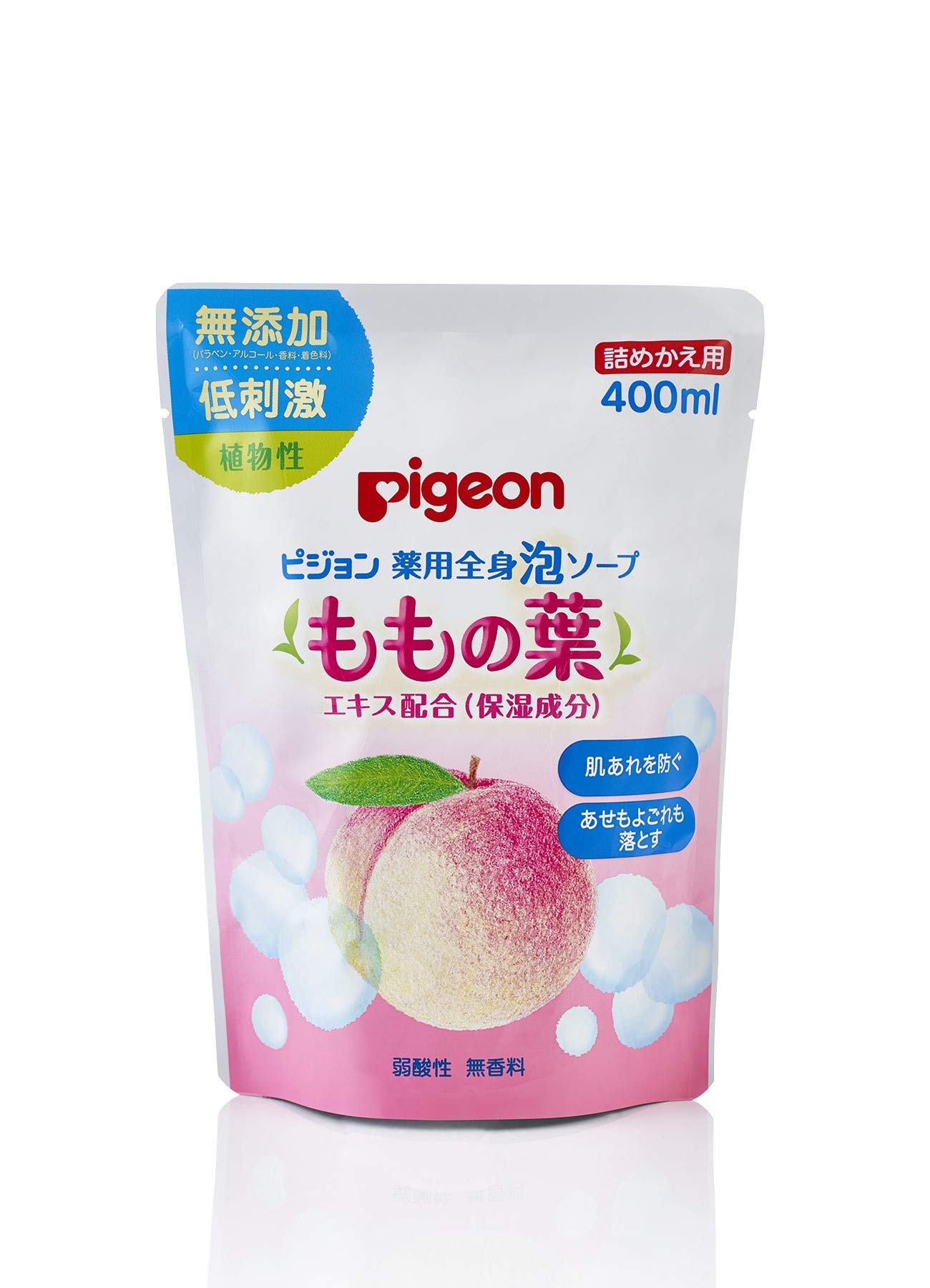 피죤 모모노하 전신 거품 비누 리필 400ml