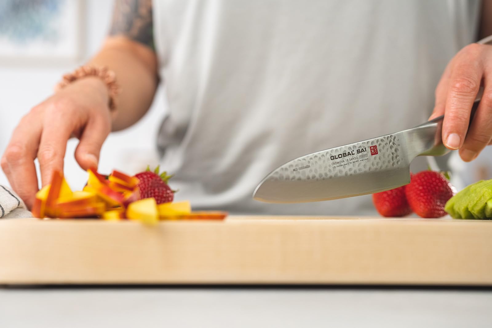 글로벌 SAI-M04 165mm 빵칼 이미지 4
