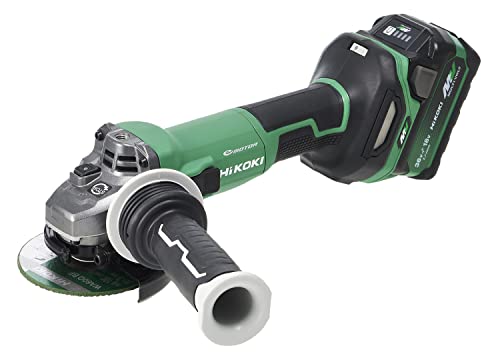 하이코키 G3610DC 100mm 충전 디스크 그라인더 36V 무단변속 배터리2개 충전기