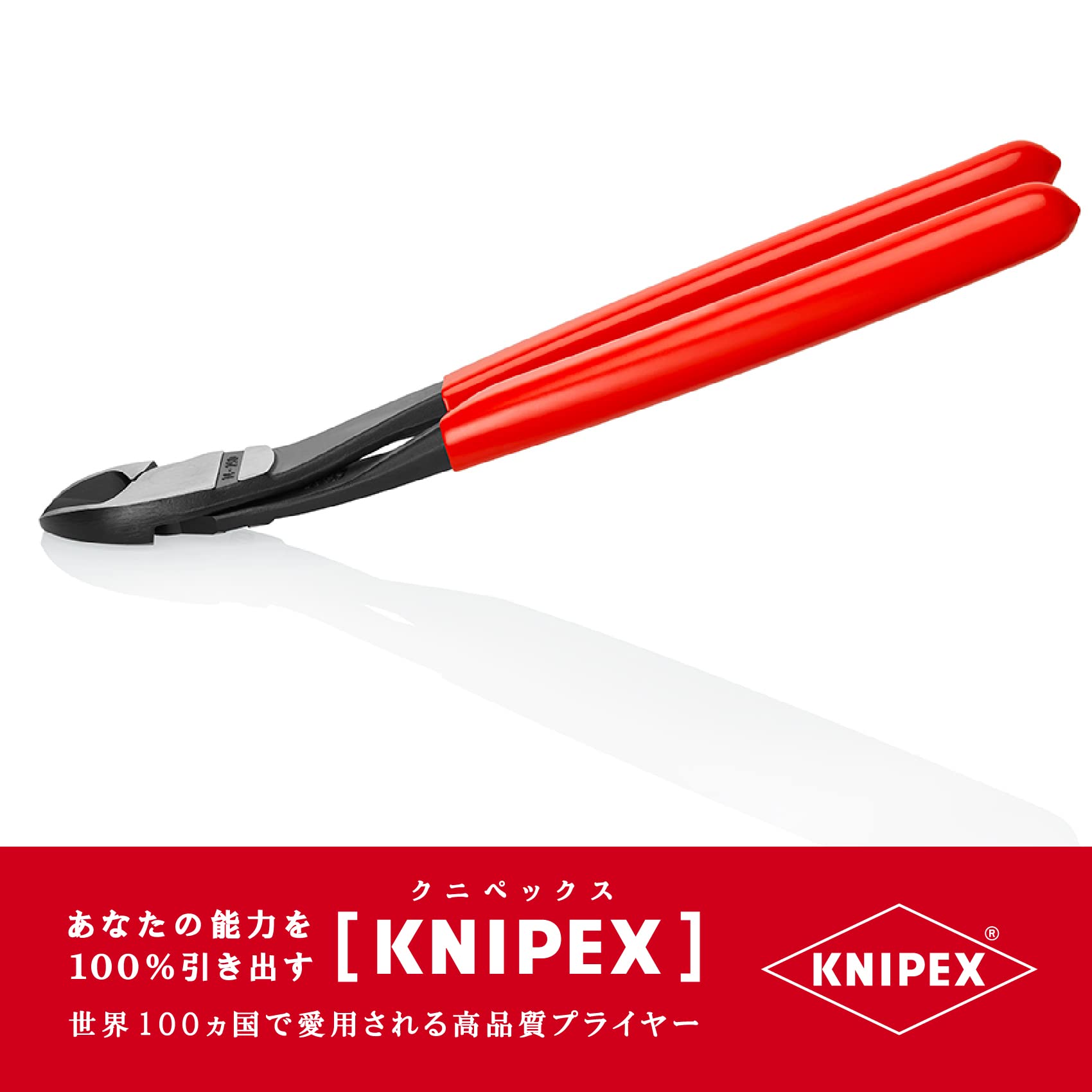 크니펙스 7421-250 250mm 강력형 벤드 니퍼 이미지 2