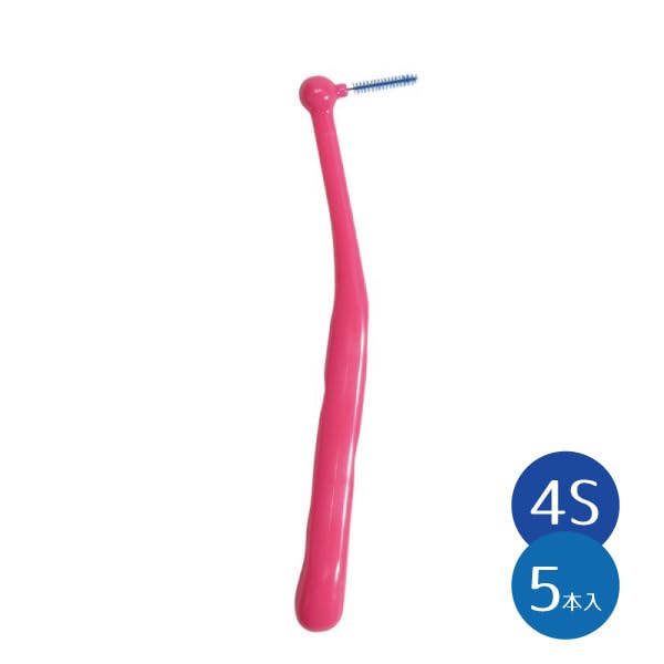 Ci메디컬 PRO 4S 핑크 L자형 치간칫솔 5개입 이미지 2