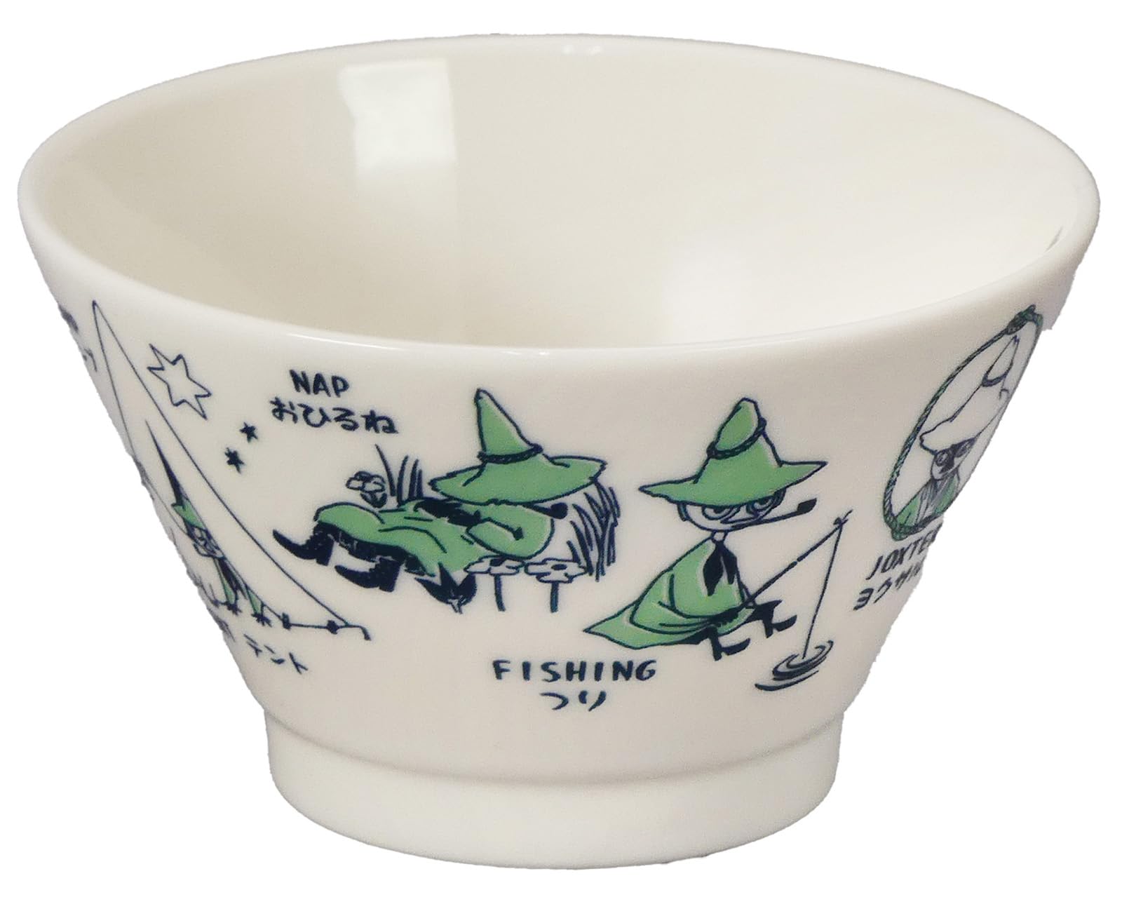 야마카 아레코레 스너프킨 밥공기 MM14007-352 10cm 화이트 약 10 6cm 이미지 3
