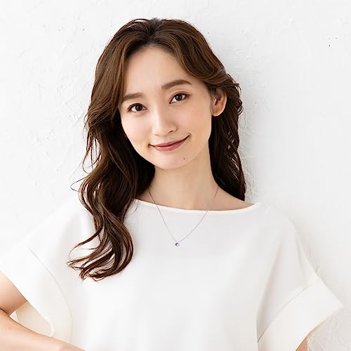 교세라 자수정 WPDN2967 플래티넘 라운드 목걸이 2월 탄생석 이미지 4