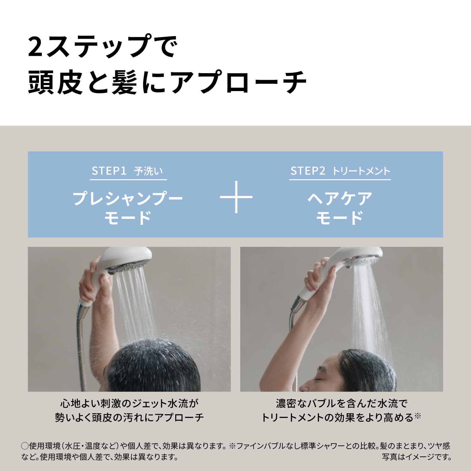 파나소닉 파인베일 실버 EH-SH50-S 파인버블 샤워헤드 미용 미발 이미지 6