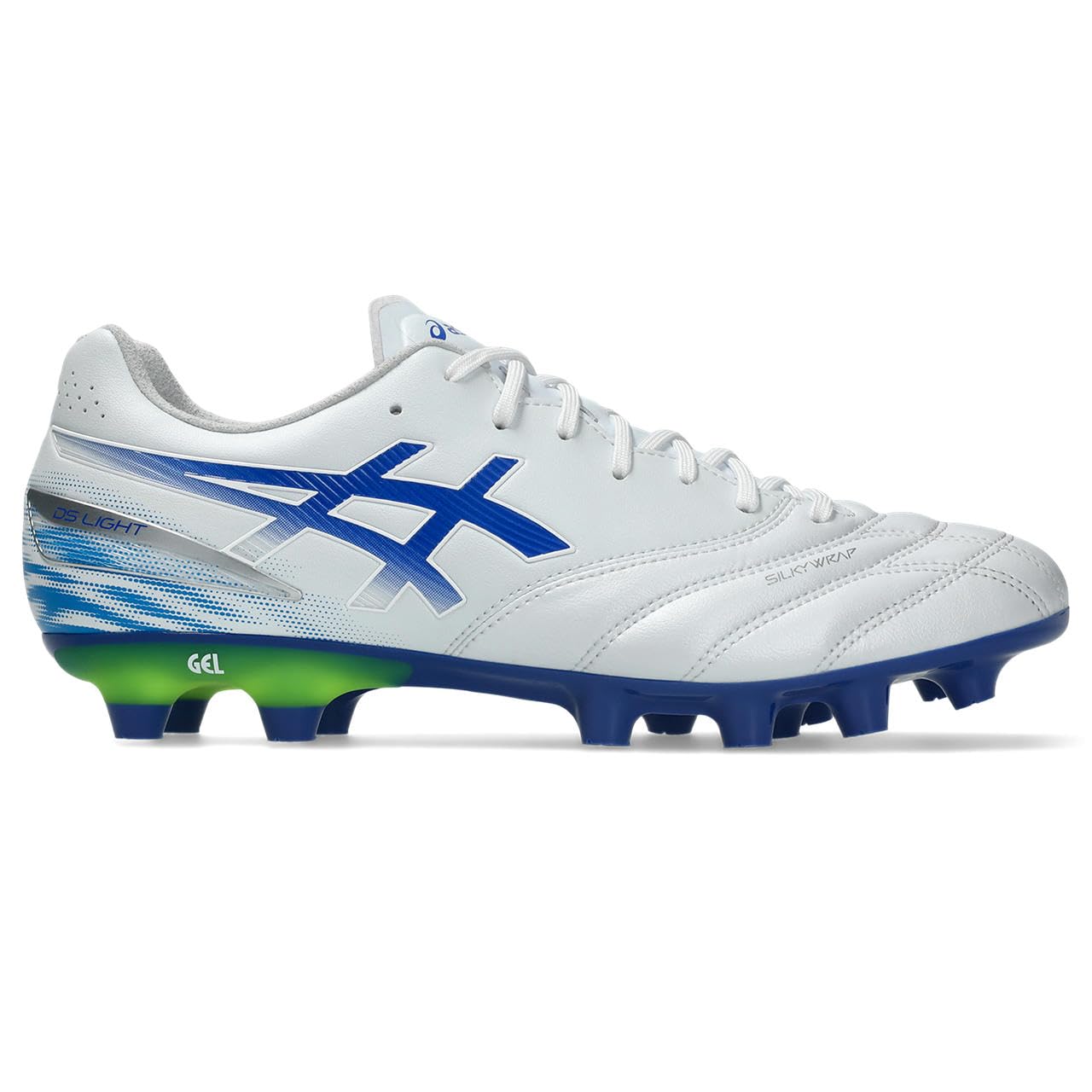 아식스 축구화 DS LIGHT PRO 24.0 cm 2E 100(화이트/아식스 축구화 블루) 이미지 3