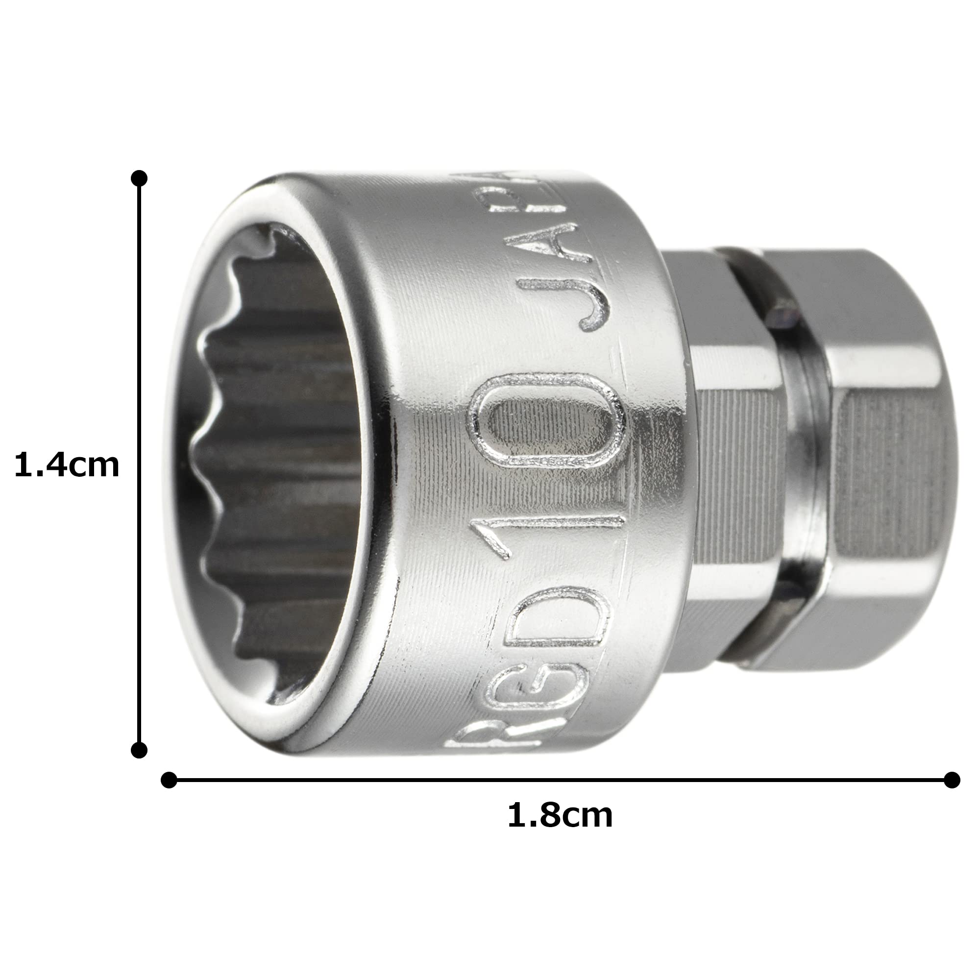 토네 RGD-10 10mm 12각 소켓 안경렌치용 이미지 5