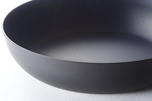 소리야나기 마그마플레이트 철 프라이팬 22cm 뚜껑 집게 세트 IH 대응 이미지 3