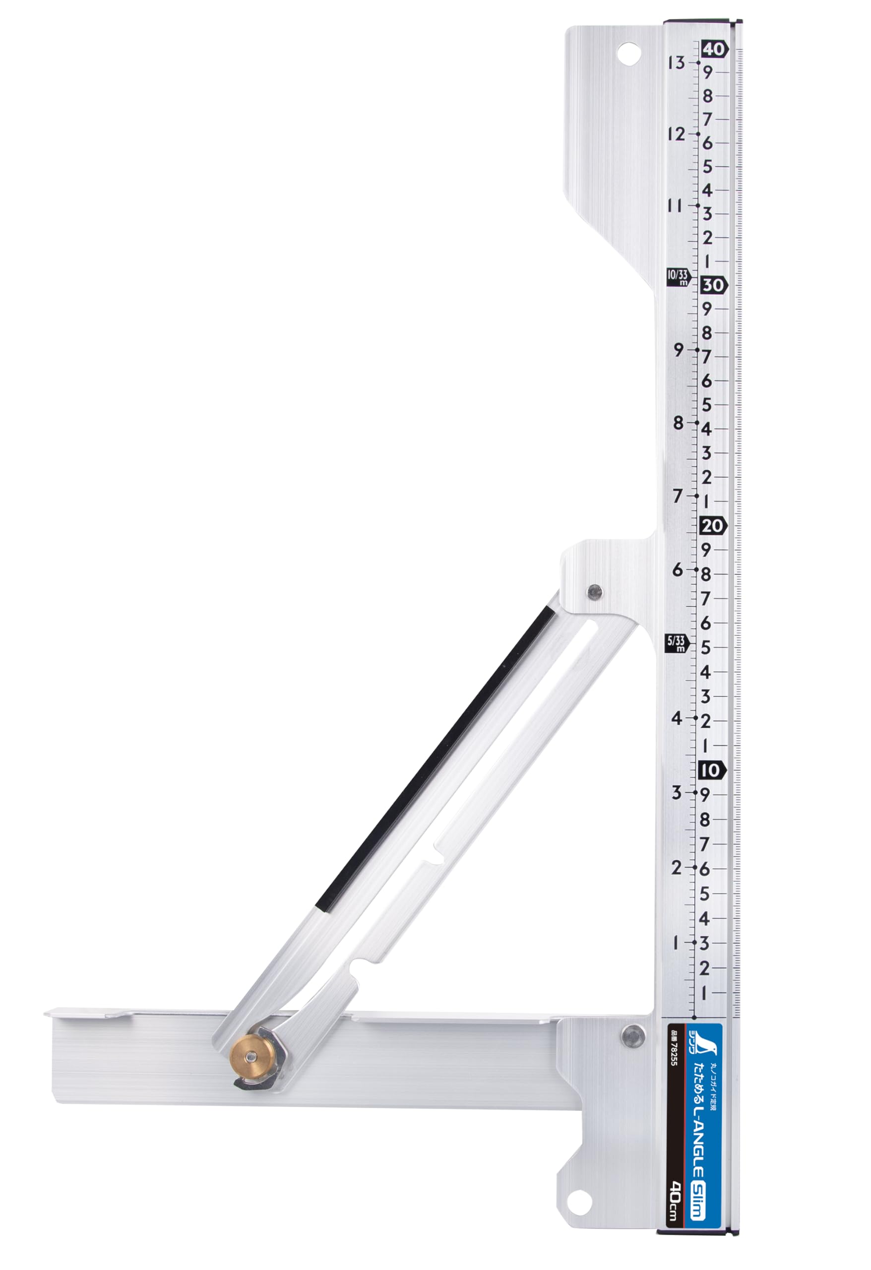 신와 엘앵글 슬림 접이식 78255 40cm 원형톱 가이드자
