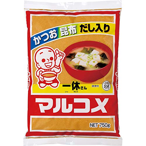 마루코메 잇큐상 가쓰오 다시마 조미된장 750g 12개입 이미지 2