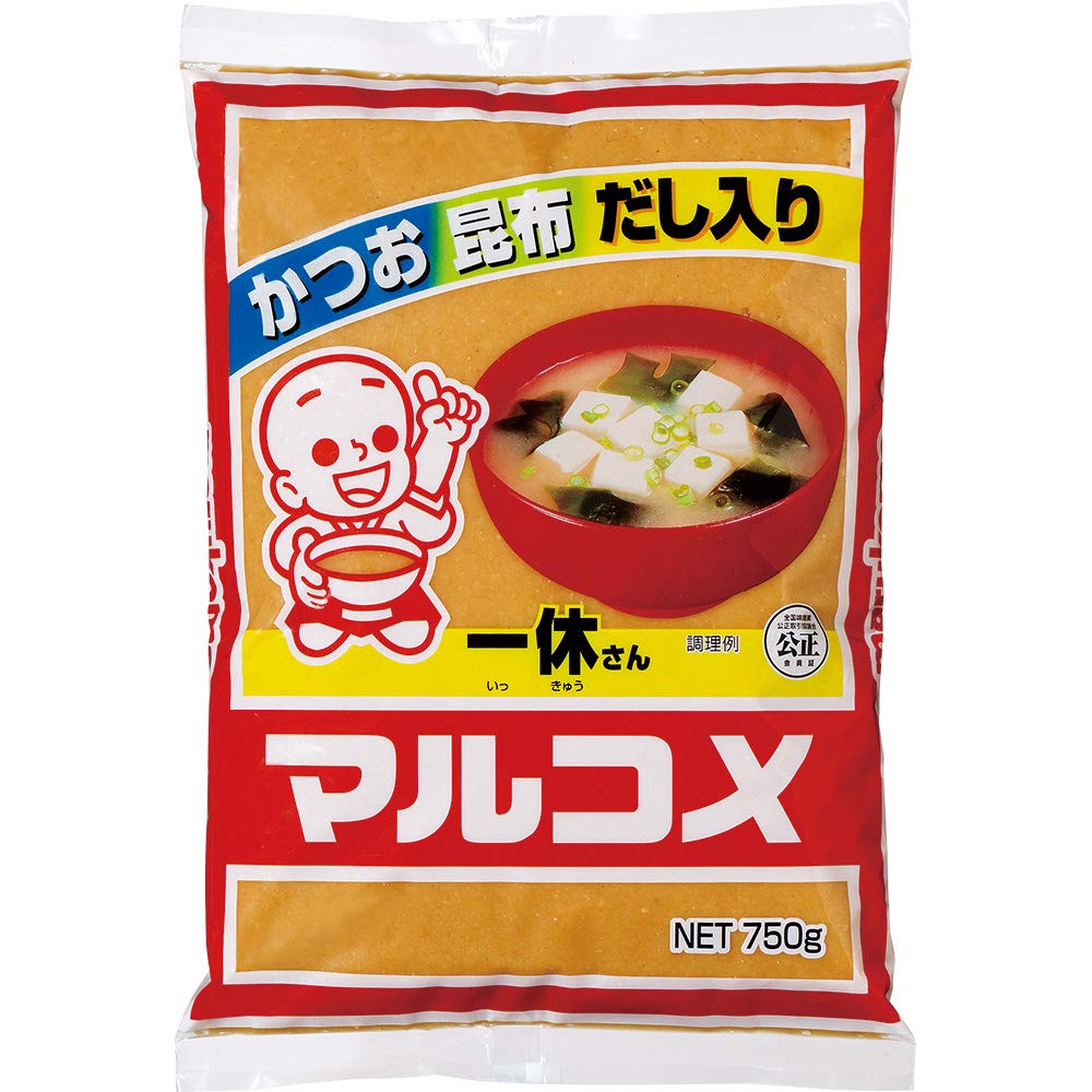 마루코메 잇큐상 가쓰오 다시마 조미된장 750g 12개입