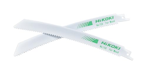 하이코키 만곡 세이버 톱날 No.158 200mm 목공용 2개입 이미지 3