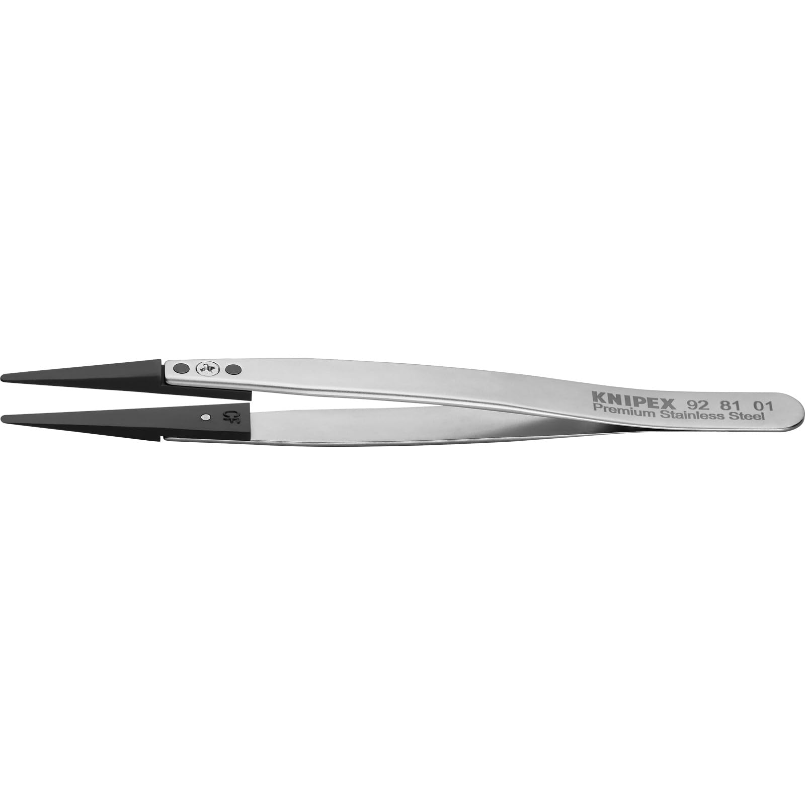 크니펙스 ESD 정밀 핀셋 칩교체형 9281-01 0.40x2.00mm 130mm 이미지 2
