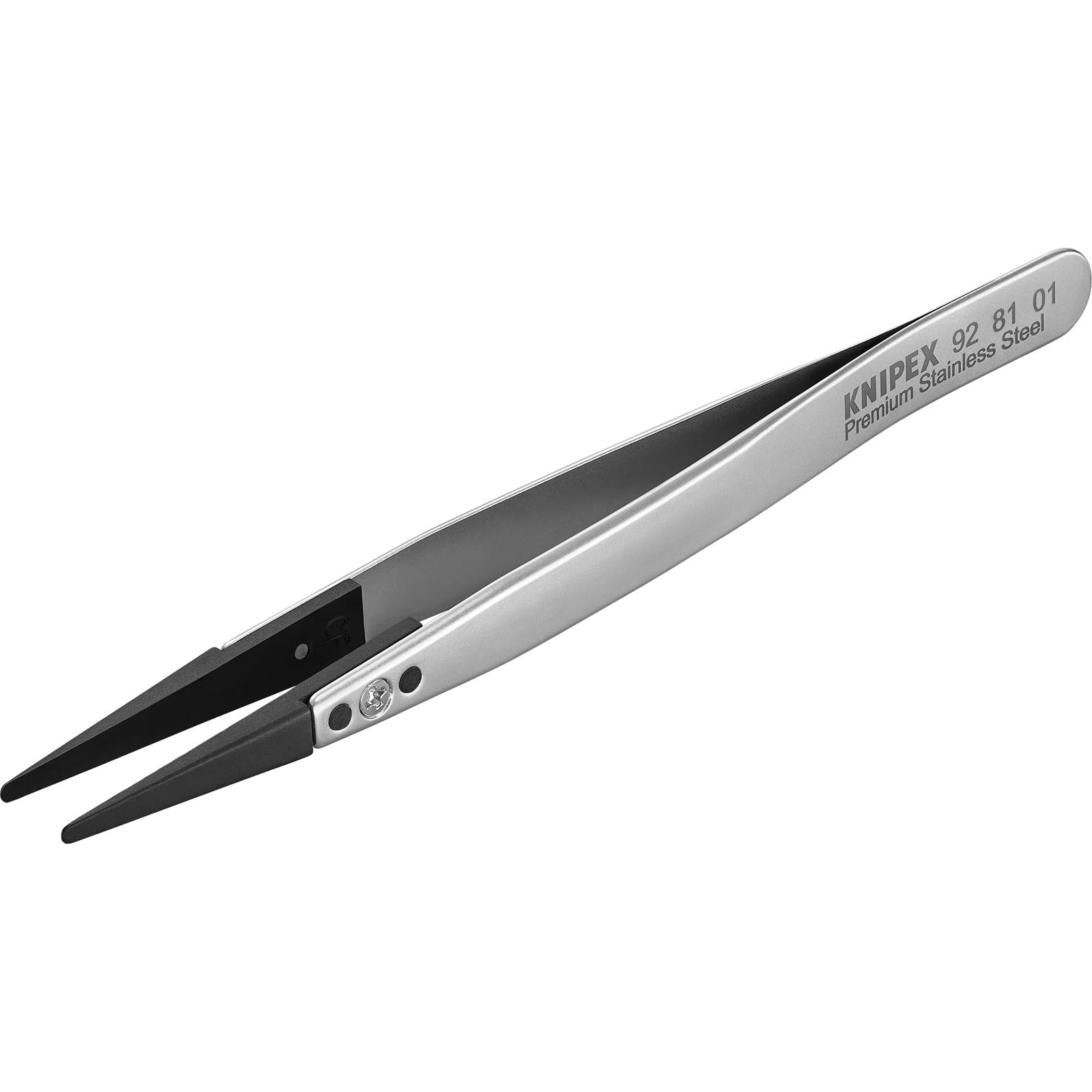 크니펙스 ESD 정밀 핀셋 칩교체형 9281-01 0.40x2.00mm 130mm