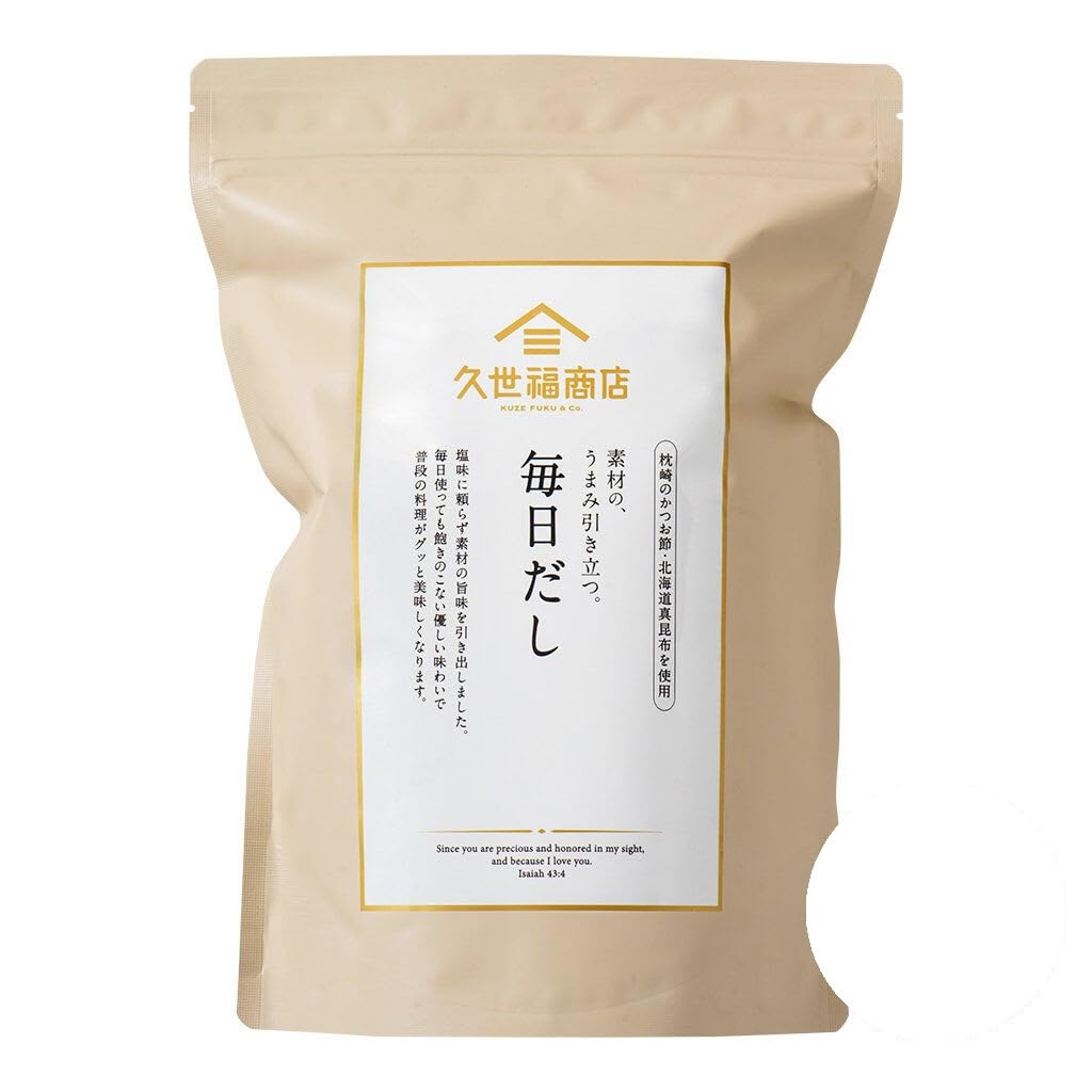 쿠제후쿠상점 소재의 감칠맛 매일 다시팩 7g 50포