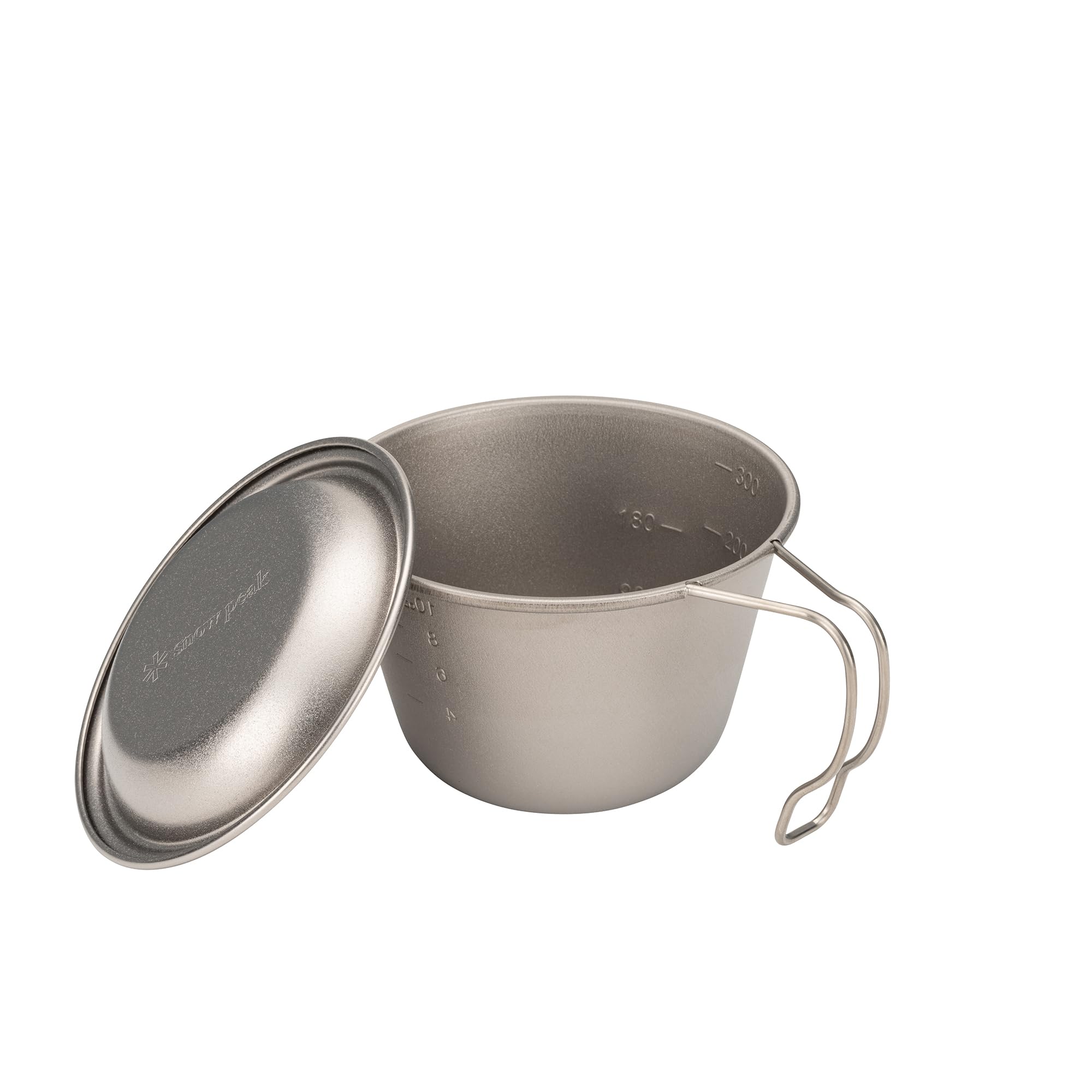 스노우피크 티타늄 시에라컵 뚜껑 포함 360 ml - With Lid Old Type 이미지 2