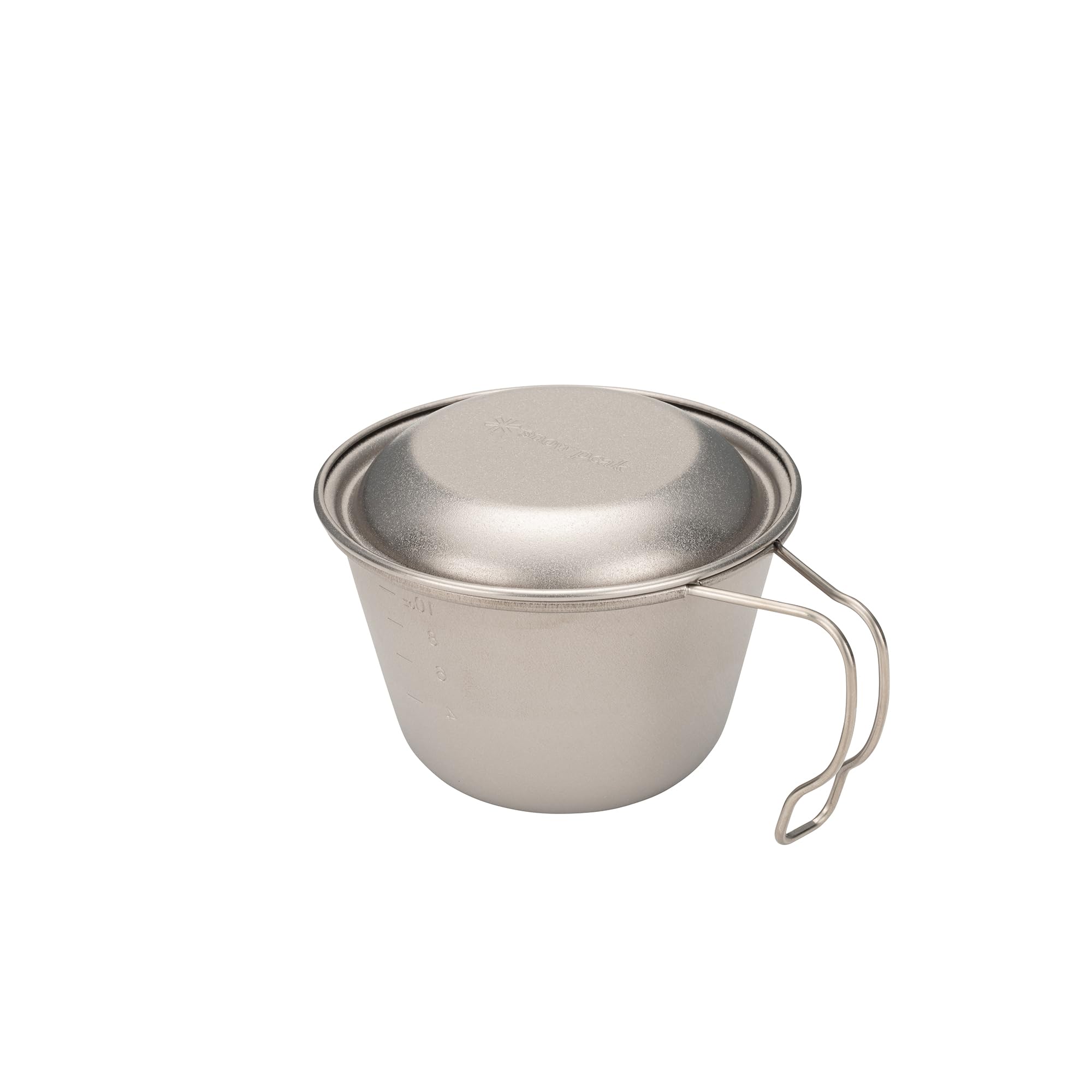 스노우피크 티타늄 시에라컵 뚜껑 포함 360 ml - With Lid Old Type