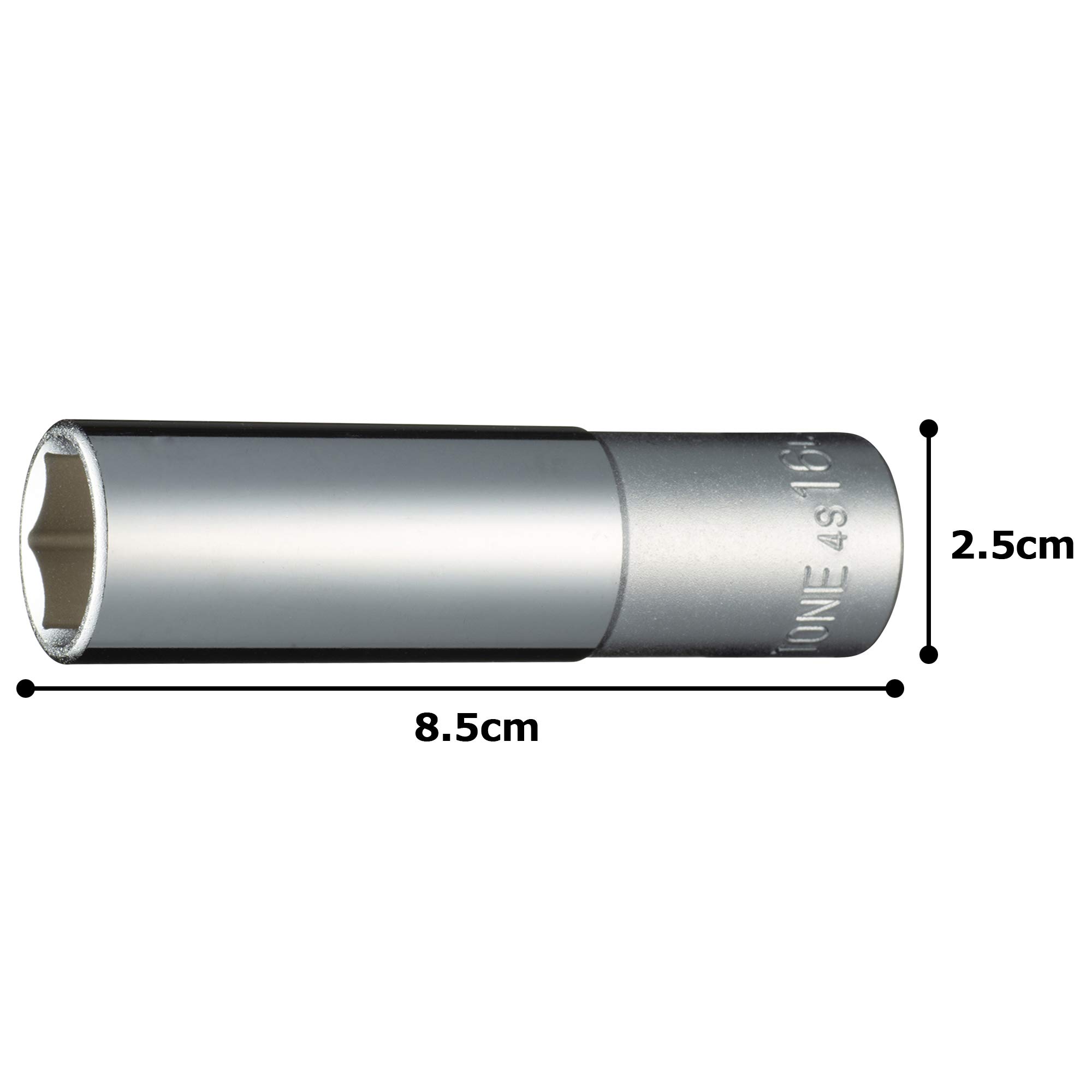 토네 HP4S-16L 16mm 12.7sq 6각 딥소켓 이미지 5