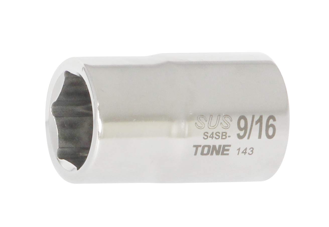 토네 SUS 6각 소켓 S4SB-18 12.7mm 9/16인치