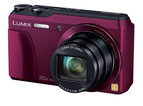 [중고] 파나소닉 루믹스 TZ55 레드 DMC-TZ55-R 콤팩트 디지털카메라 광학20배줌