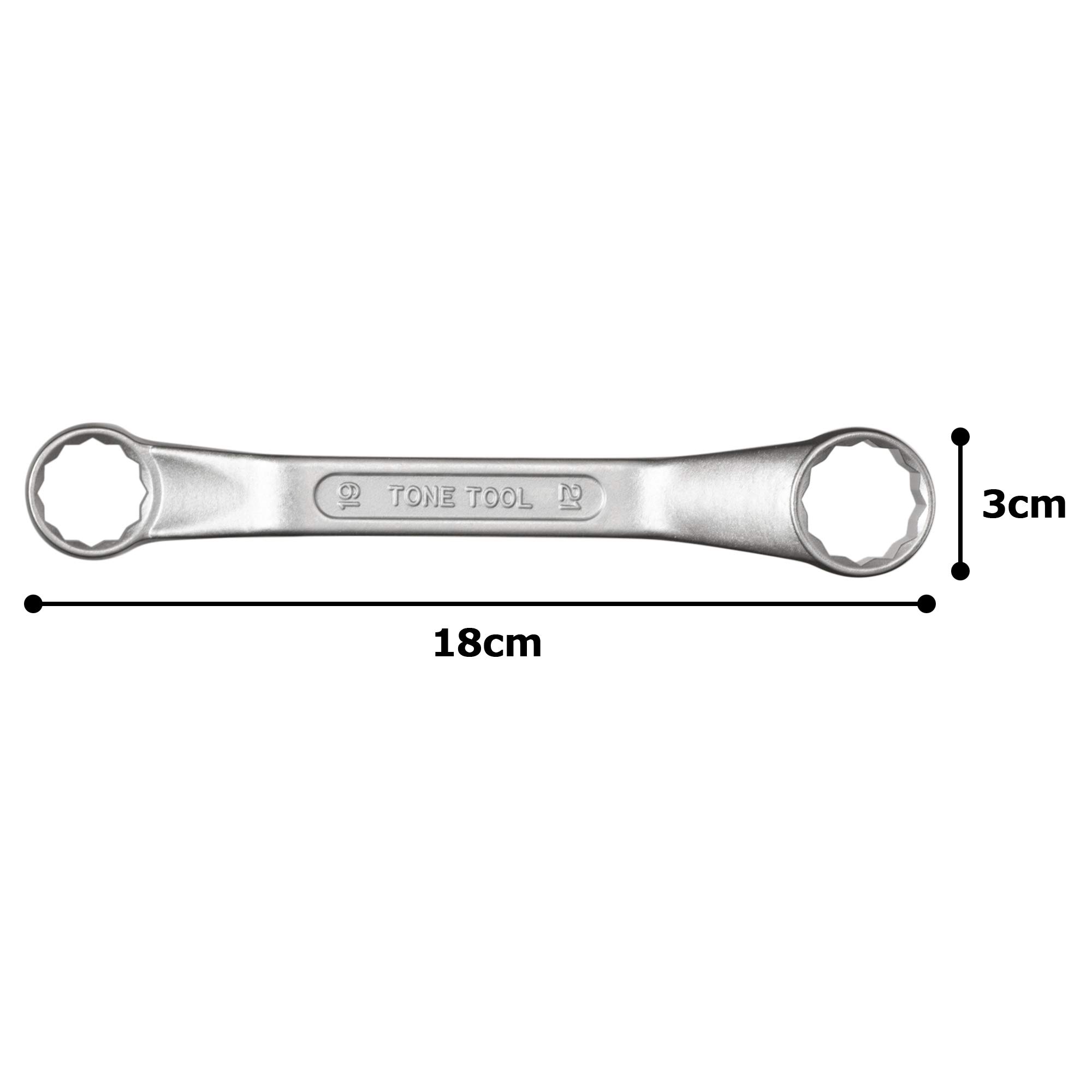 토네 HPM46-1921 19x21mm 쇼트 옵셋 안경렌치 45도 이미지 5