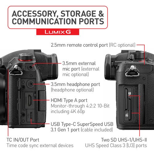 파나소닉 루믹스 DC-GH5S 미러리스 카메라 바디 이미지 8