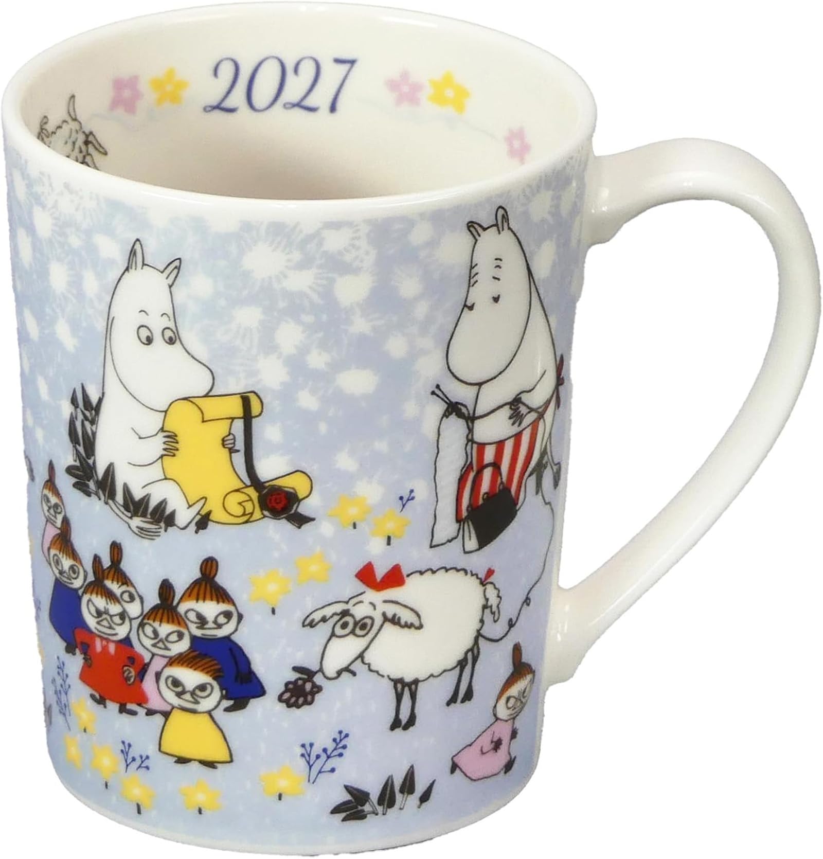 야마카 무민 2027년 이어즈 머그컵 MM2027-11 350ml 양띠 전자레인지용