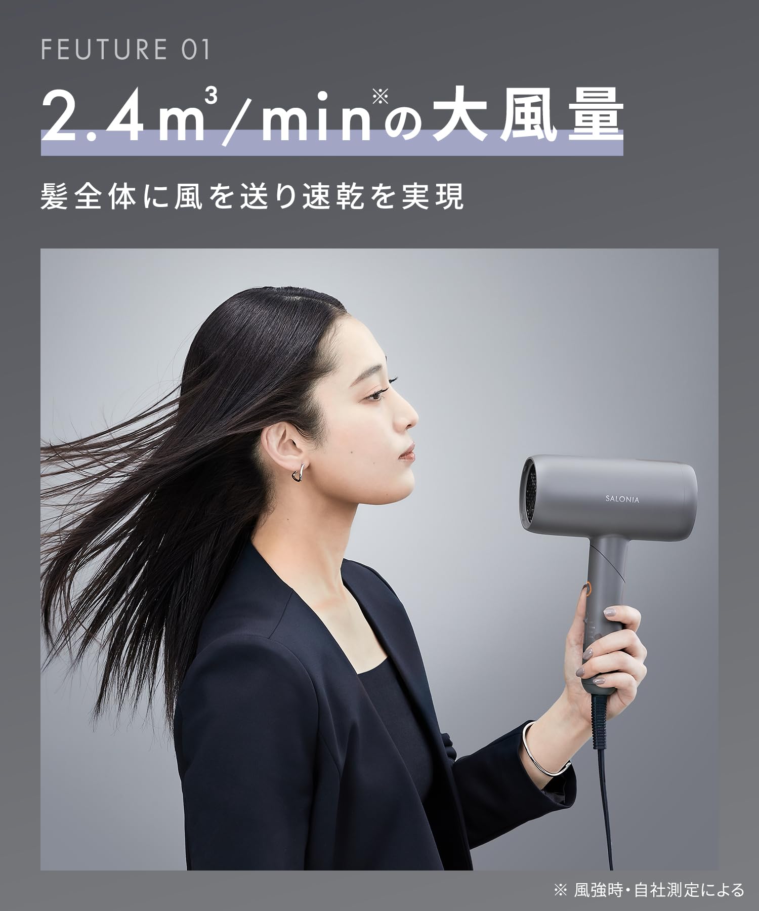 살로니아 스무스샤인 그레이 드라이어 멀티케어 브러시 세트 이미지 3