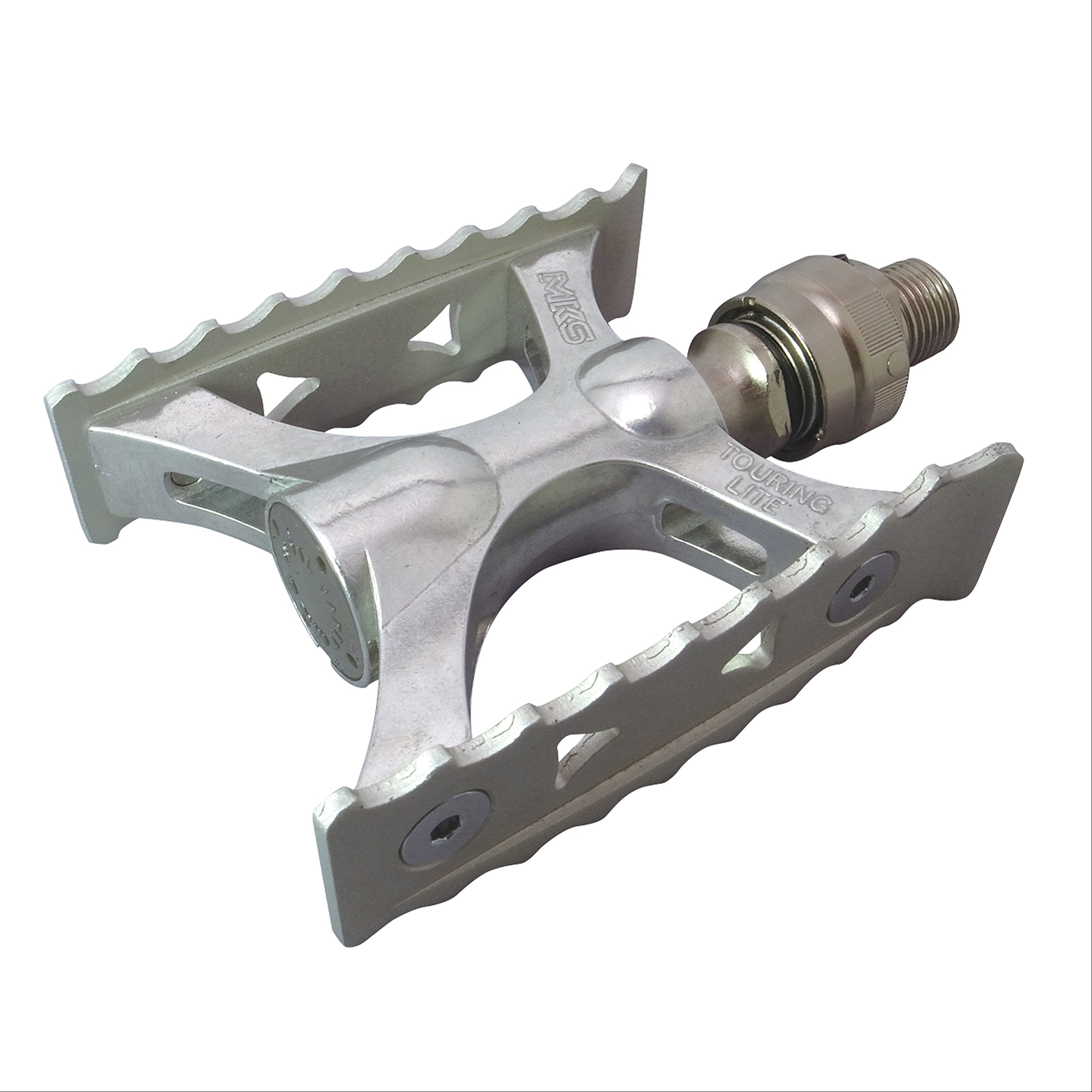 MKS 투어링 라이트 이지 슈페리어 실버 양면 평페달 세트