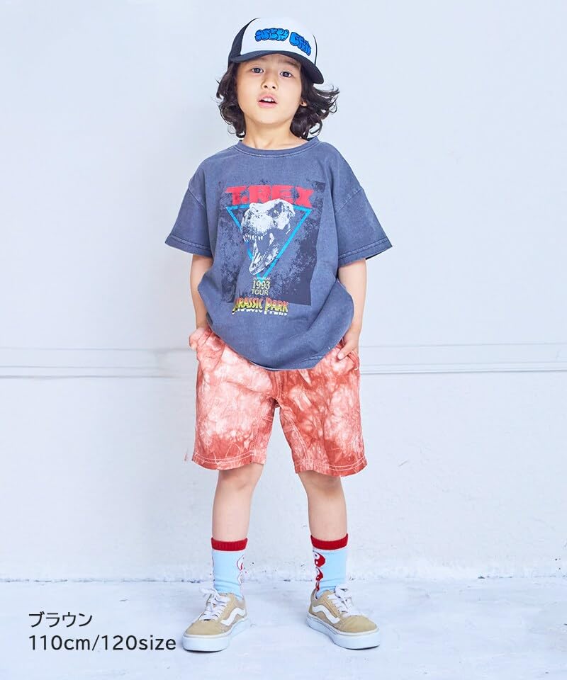 마키즈 타이다이 반바지 B70 차콜 100 이미지 7