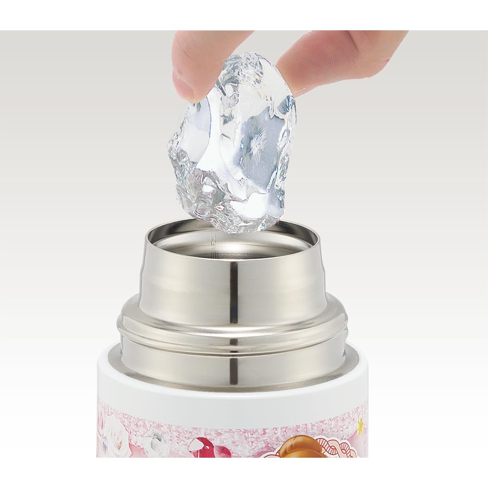 스케이터 디즈니 프린세스 580ml SDC6N-A 어린이 스테인리스 물병 직접 마시는 보냉 이미지 7