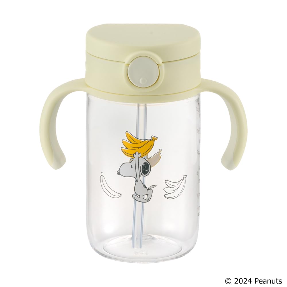 리첼 피너츠 컬렉션 스누피 FS 빨대컵 320ml 외출용