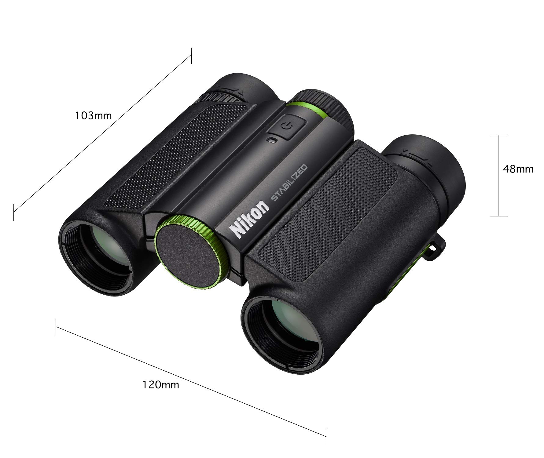 [중고] 니콘 STABILIZED 그린 STB10X25GR 10x25 방진 쌍안경 손떨림보정 이미지 15