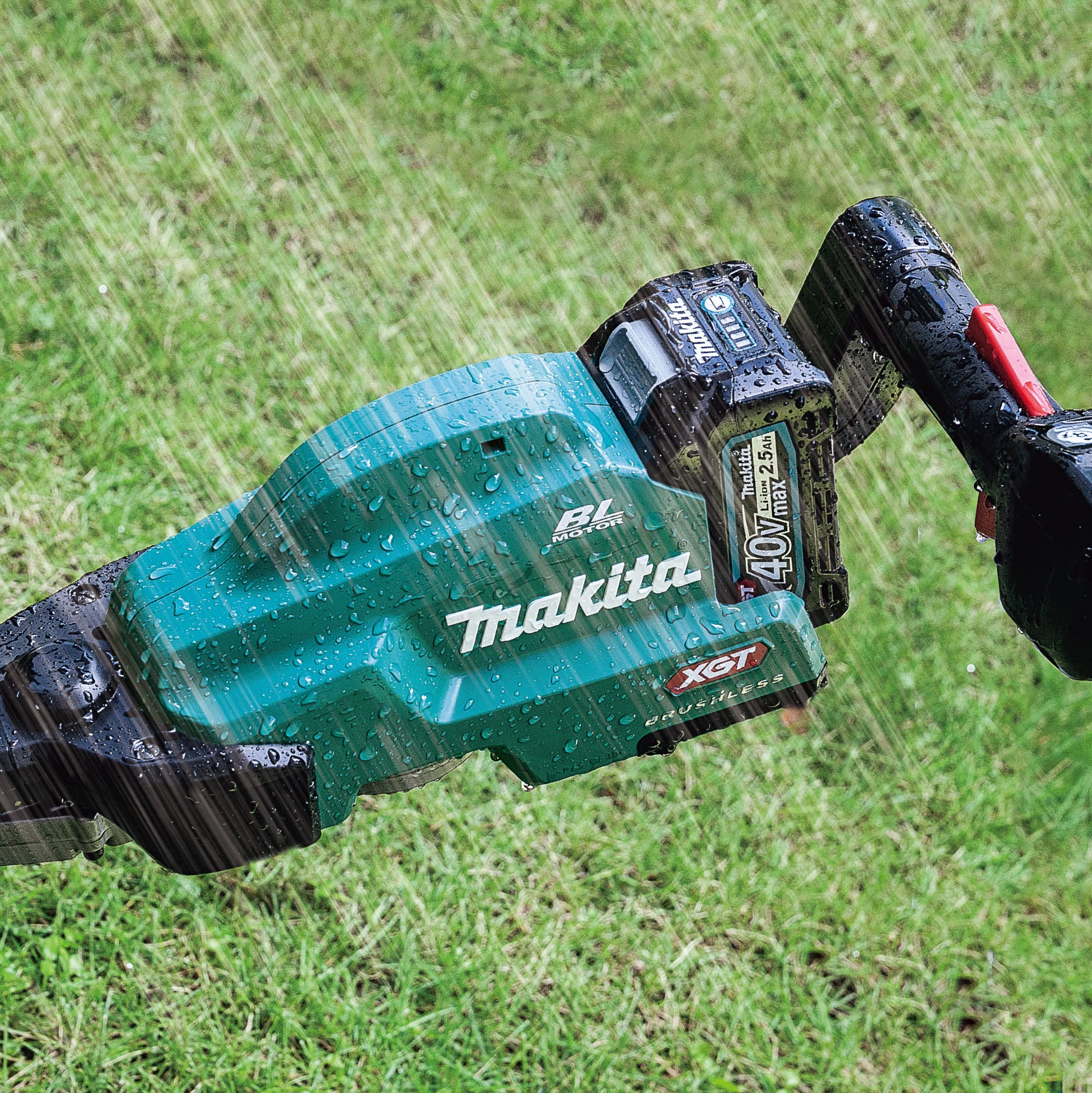 마키타 40Vmax 충전식 헤지트리머 MUH010GRDX 500mm 이미지 3