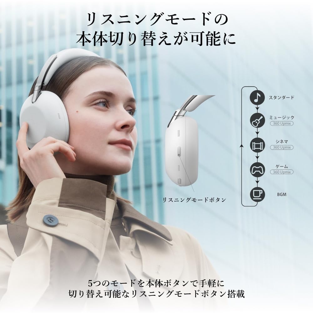 소니 1000X 블랙 WH-1000XM5 무선 노이즈캔슬링 헤드폰 이미지 18