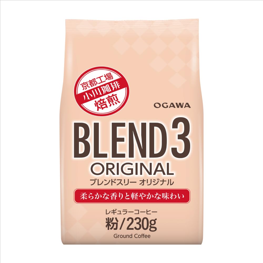 오가와커피 블렌드3 오리지널 분쇄 원두 230g Pack of