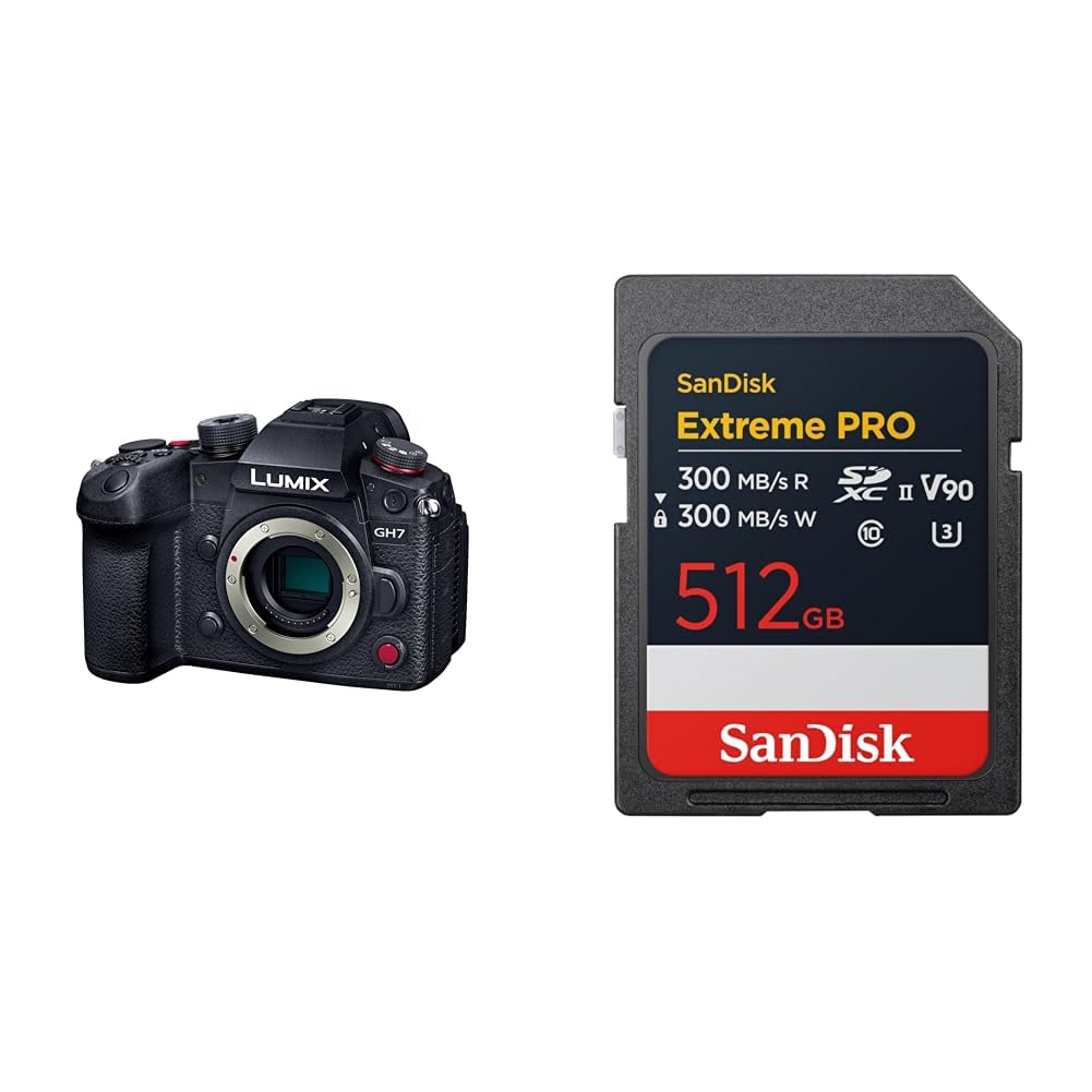 파나소닉 루믹스 DC-GH7 블랙 512GB 미러리스 카메라
