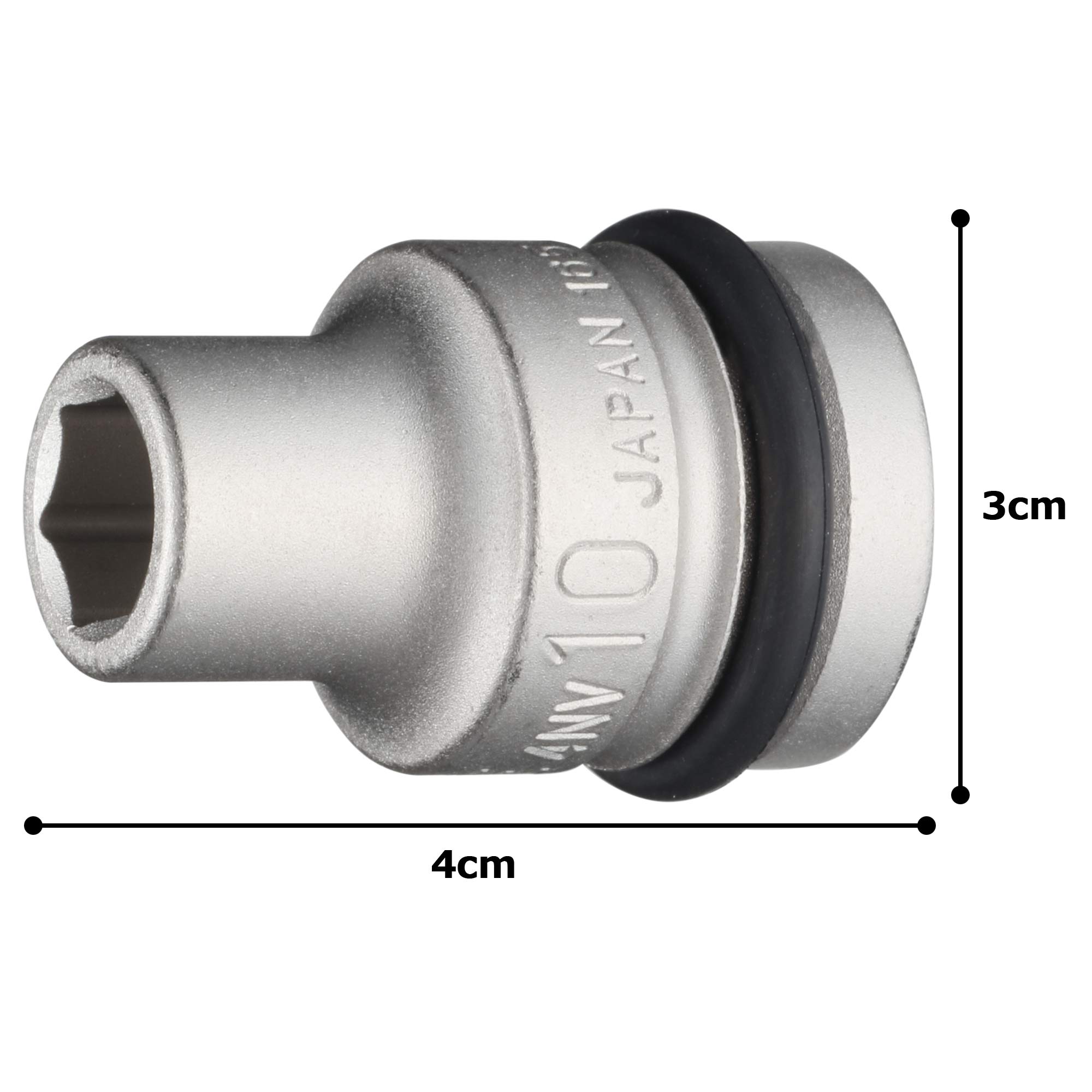 토네 HP4NV-10 10mm 임팩트 소켓 12.7mm 이미지 5