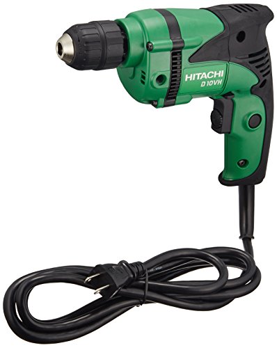 하이코키 D10VH 철공 10mm 목공 25mm 변속 드릴 520W 무단변속 이미지 2