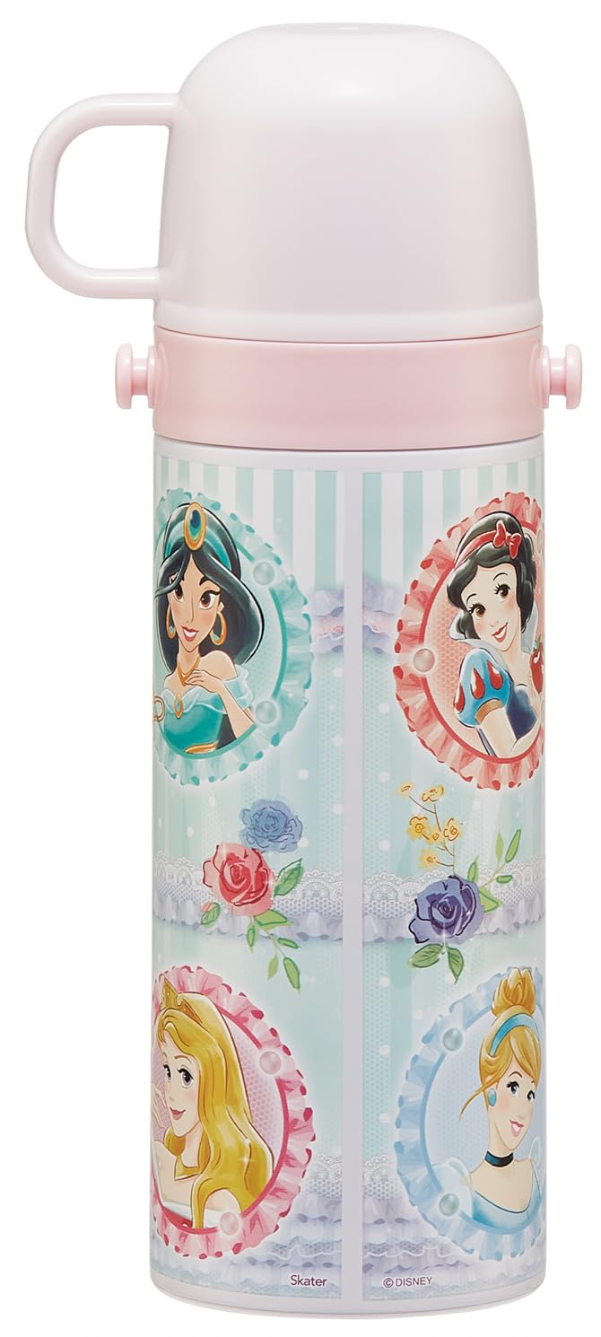 스케이터 디즈니 프린세스 26 2WAY 470ml 아동용 보온보냉 물병 이미지 14