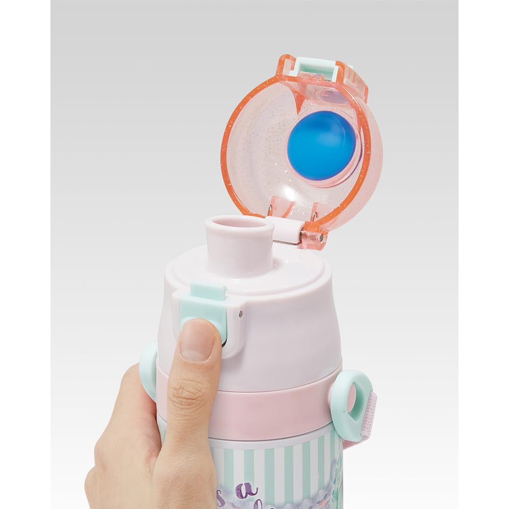 스케이터 디즈니 프린세스 26 2WAY 470ml 아동용 보온보냉 물병 이미지 6