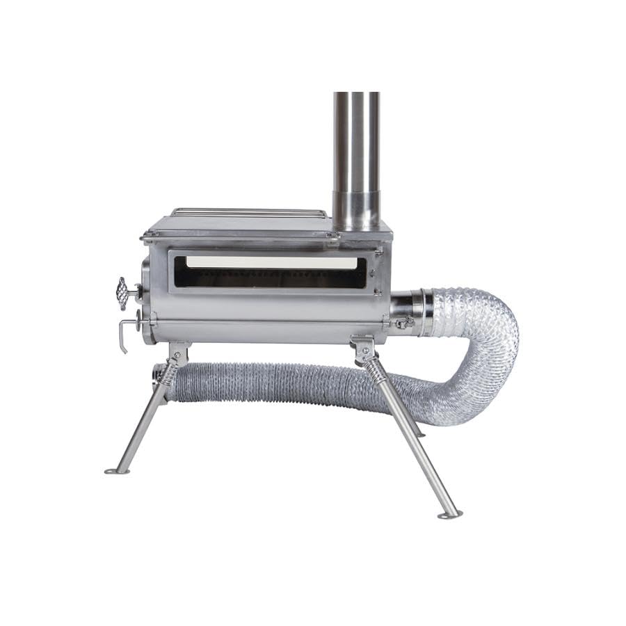 텐트마크 디자인 화목난로 사이드뷰 76mm 아웃사이드에어 3종 이미지 3