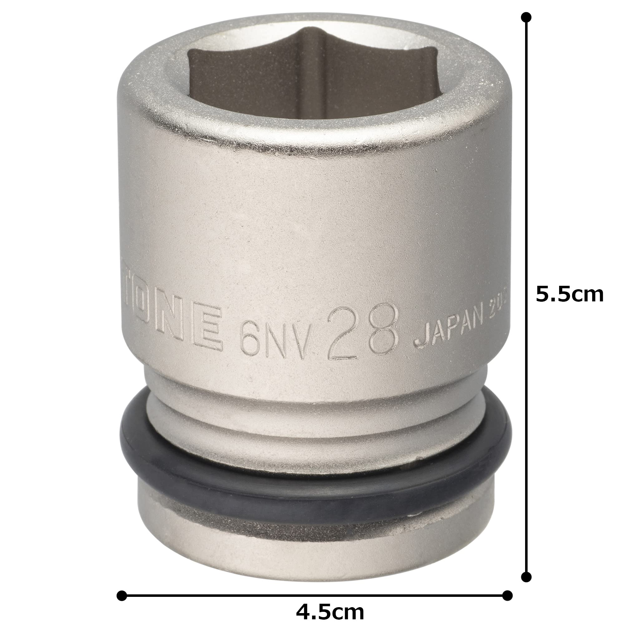 토네 6NV-28 19.0mm 임팩트 소켓 이미지 4