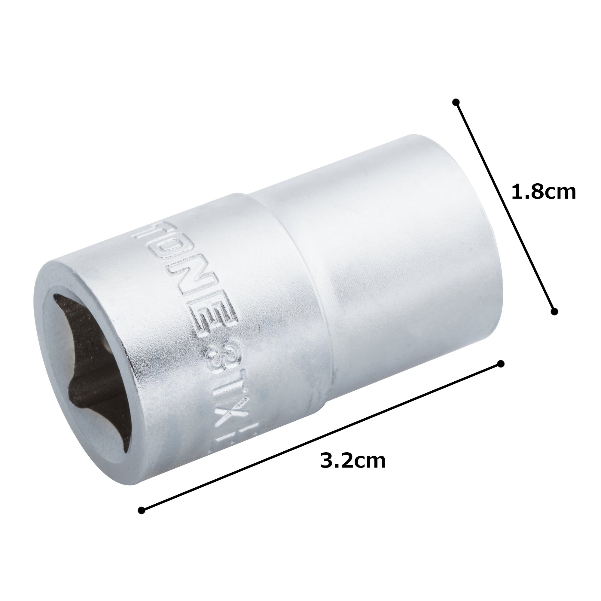토네 HP3TX-E14 9.5mm E형 별렌치 소켓 이미지 3