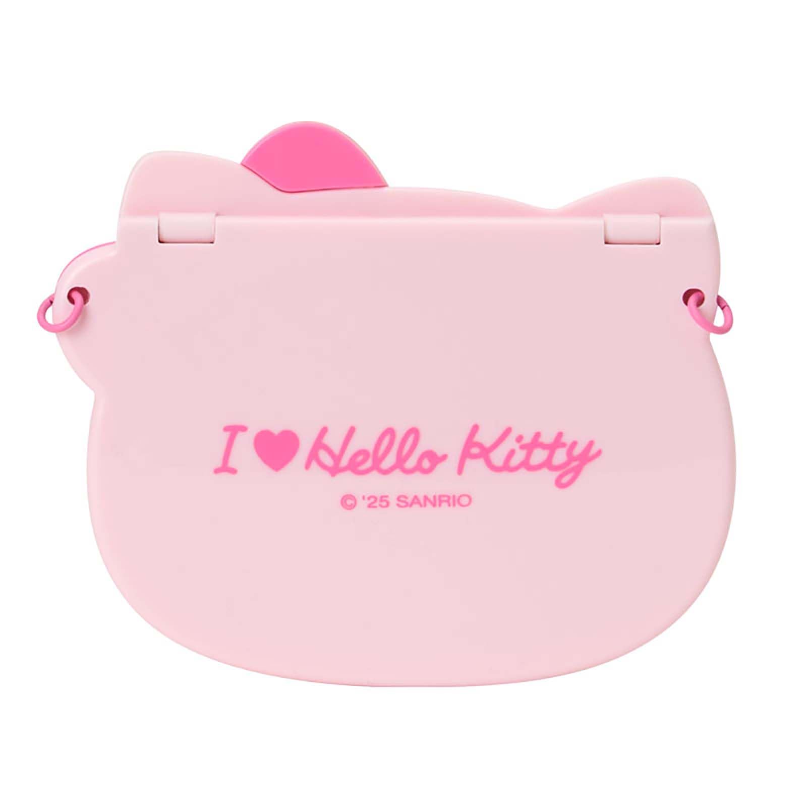 산리오 I Love Hello Kitty 헬로키티 407135 양면 거울 핑크 핑크 이미지 3