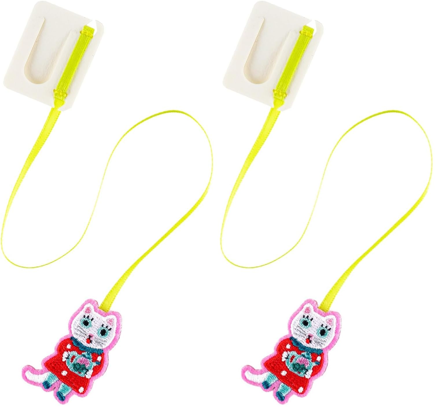 호보니치 기타기시 유미 자수 북마크 흰고양이 2개입 313×25×4mm (× 2)