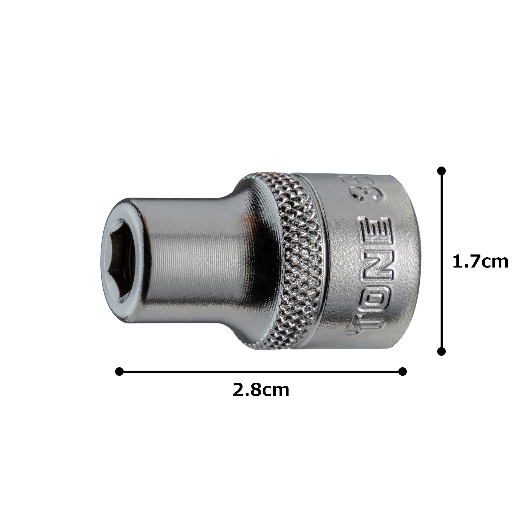 토네 비트홀더 소켓 3BT 9.5mm 임팩트용 이미지 5
