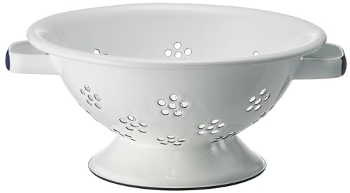 노다호로 법랑 콜랜더 23cm CD-23W 물빠짐 채반 이미지 1