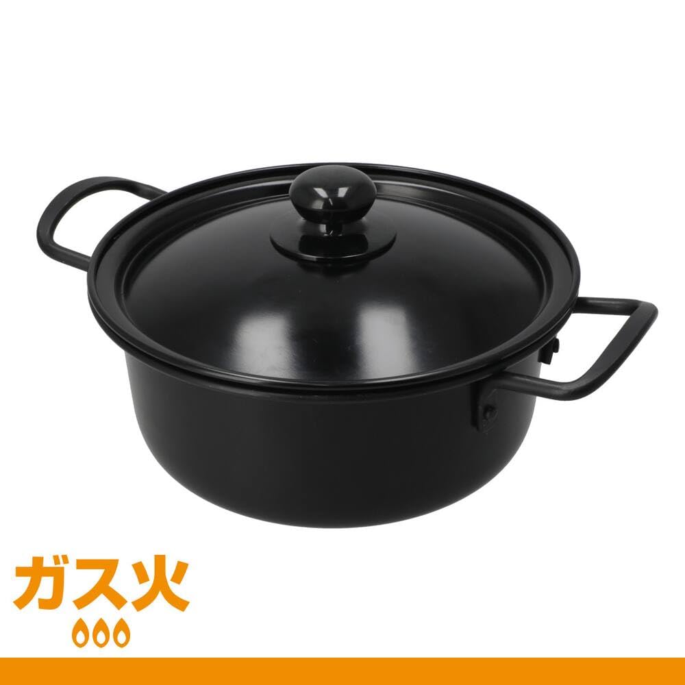 니토리 KY111 초경량 편수냄비 20cm 블랙 가스레인지용 이미지 2
